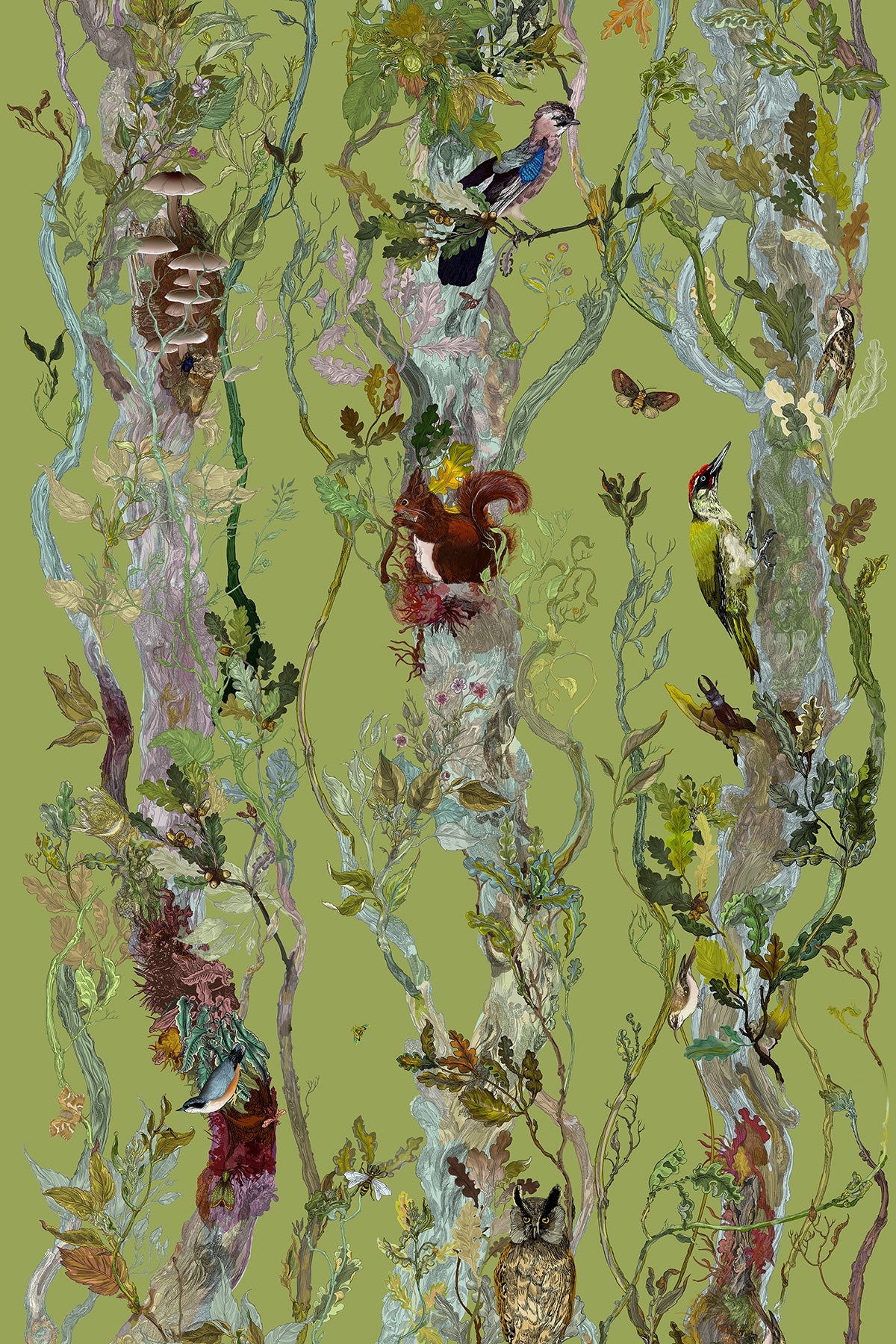 Indie Wood Fabric