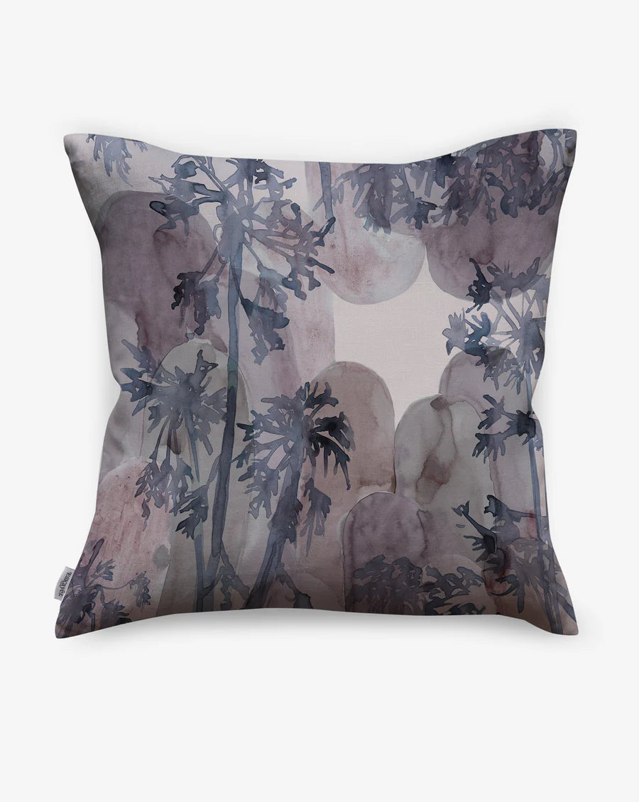 Papaya Arc Fabric in Linen