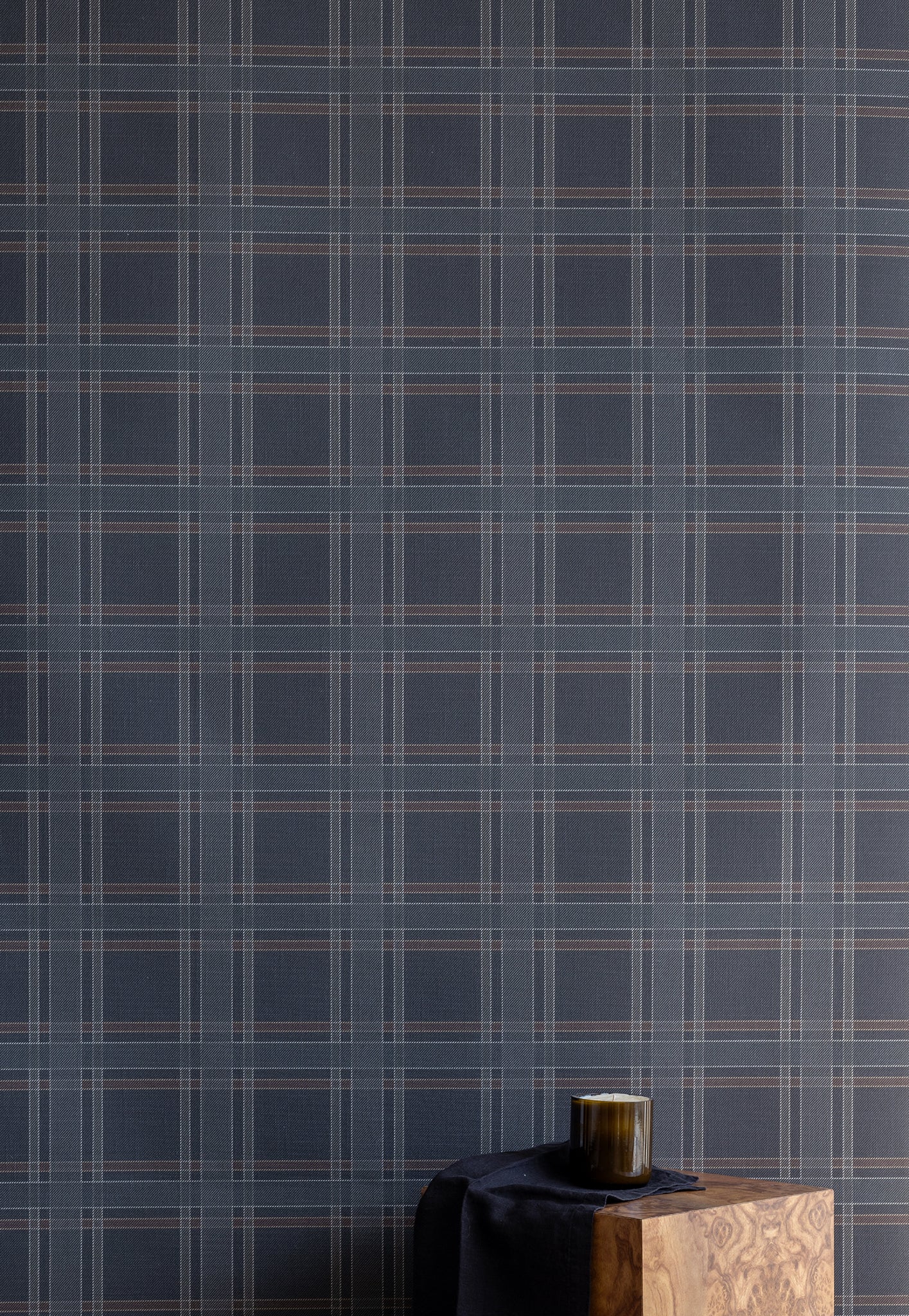 London Plaid Linen