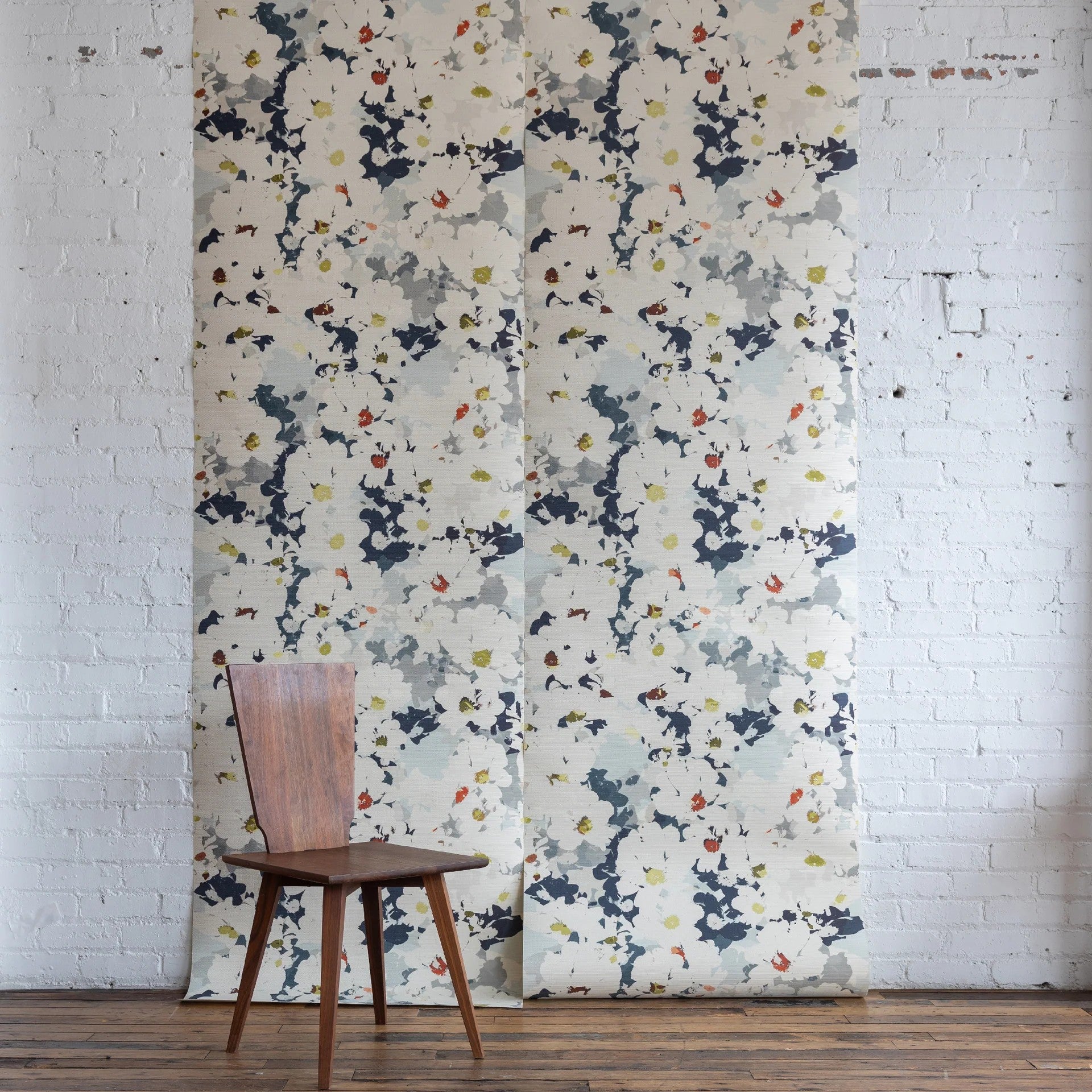 Big Peony Grasscloth