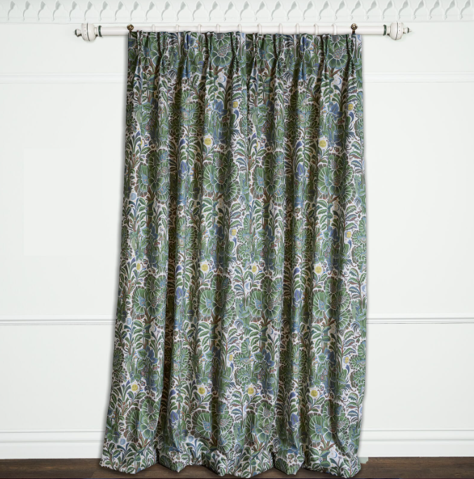 Moon Garden Cotton Linen Fabric