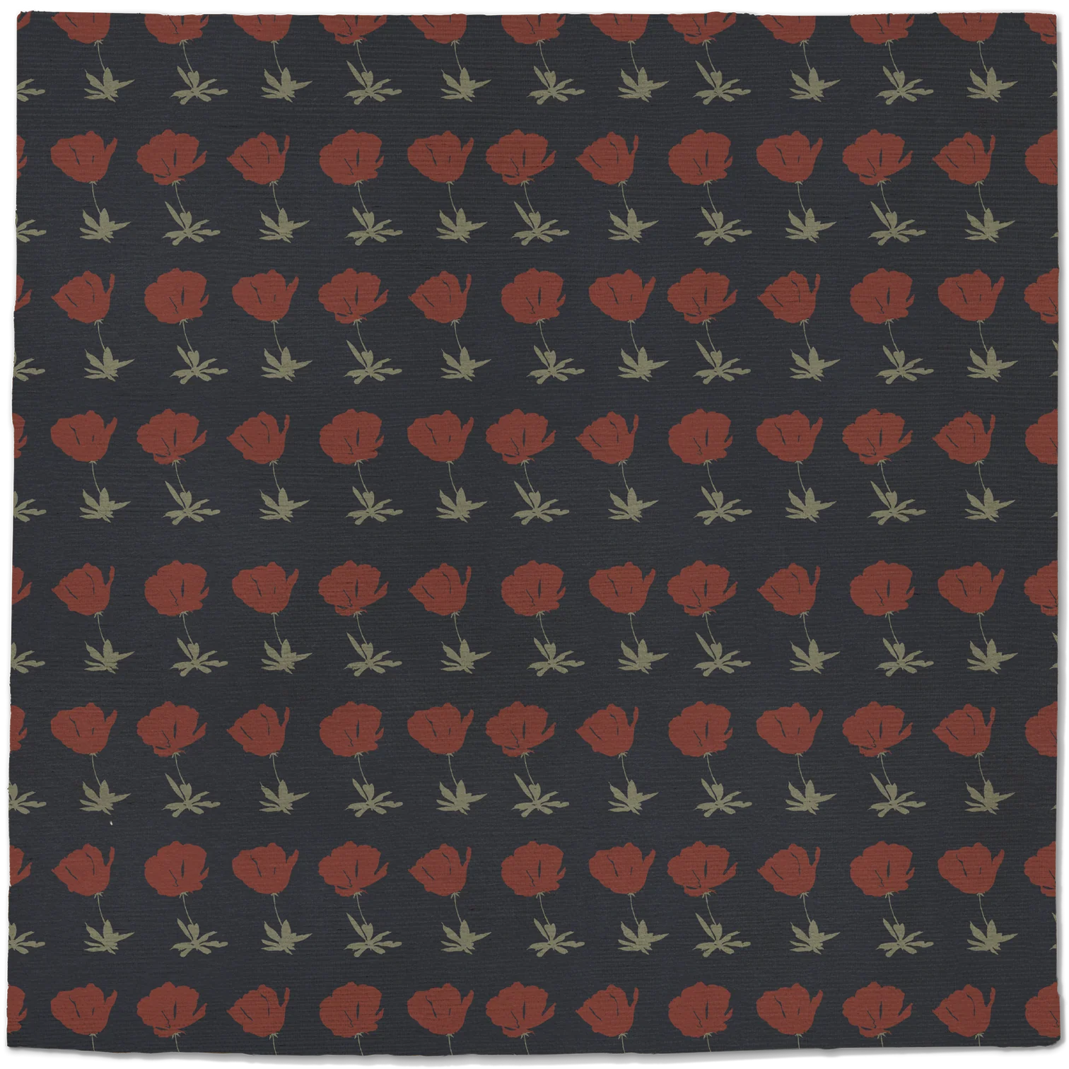 Poppy Fields Grasscloth