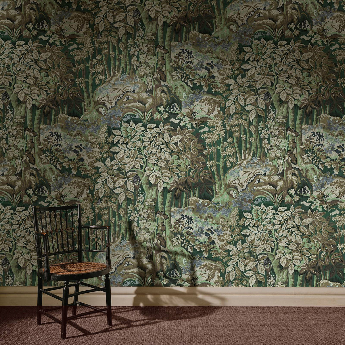 Nyxwood Sorrel Wallpaper House of Hackney