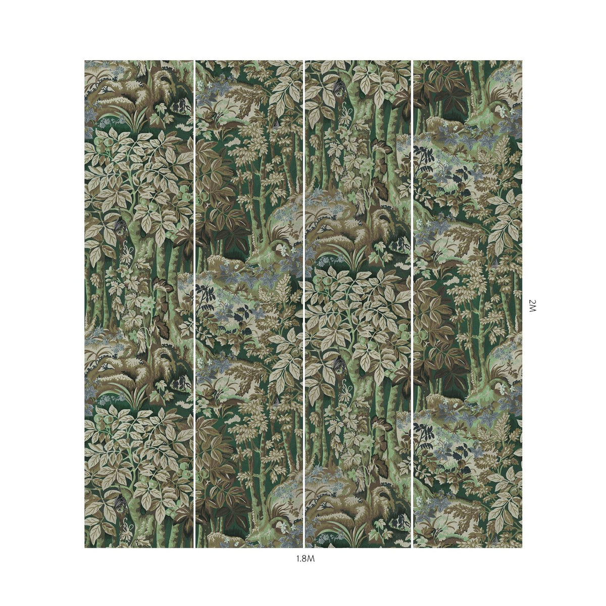 Nyxwood Sorrel Wallpaper House of Hackney