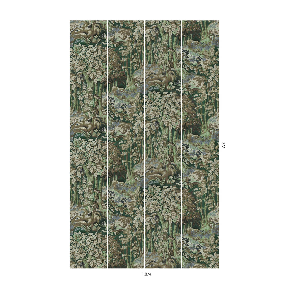 Nyxwood Sorrel Wallpaper House of Hackney