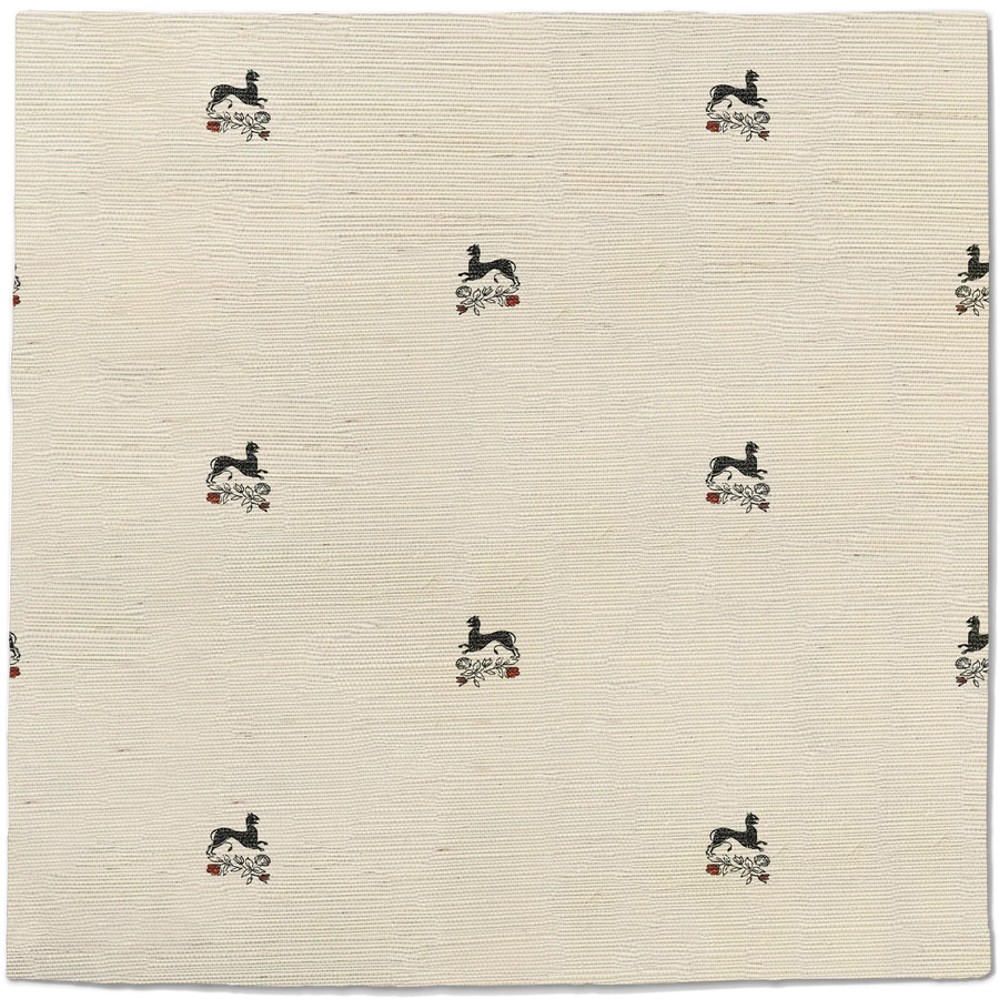 Beastly Blooms Grasscloth