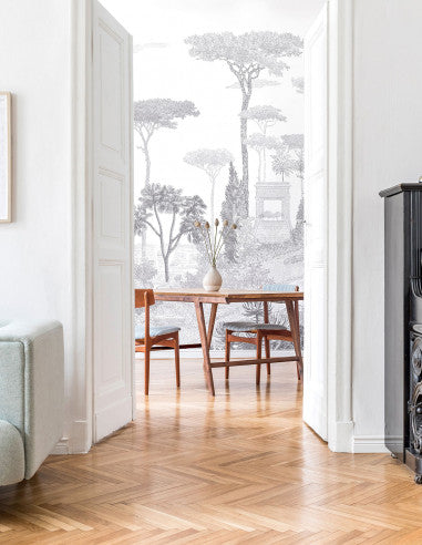 Rezo Roma Walnut Rome – Walnut Wallpaper