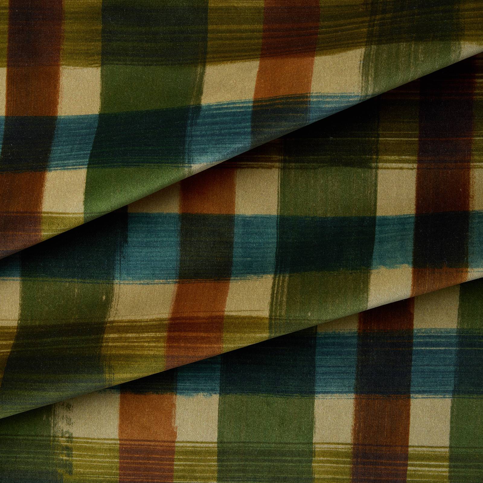 London Fields Check Velvet