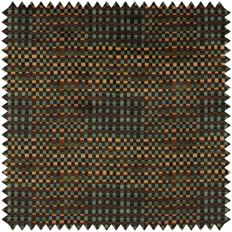 Martello Check Velvet