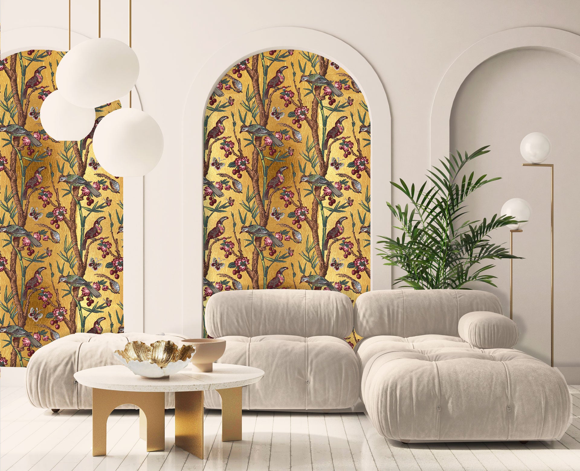Chinoiseries Gold Leaf