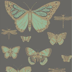 Charcoal/Gold/Green
