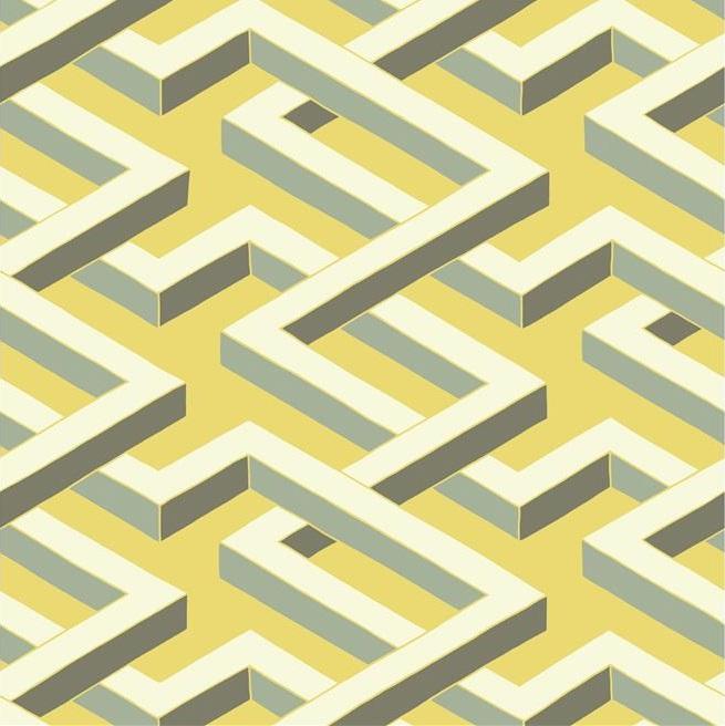 Yellow/Grey/Charcoal/Cream