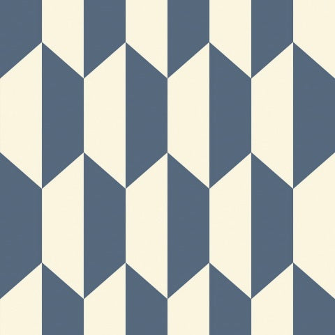 Blue & Ivory