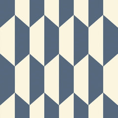 Blue & Ivory