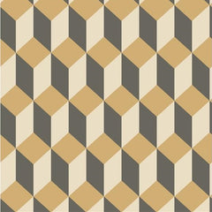 Gold/Charcoal/Cream