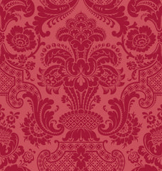 Flocked Red on Coral