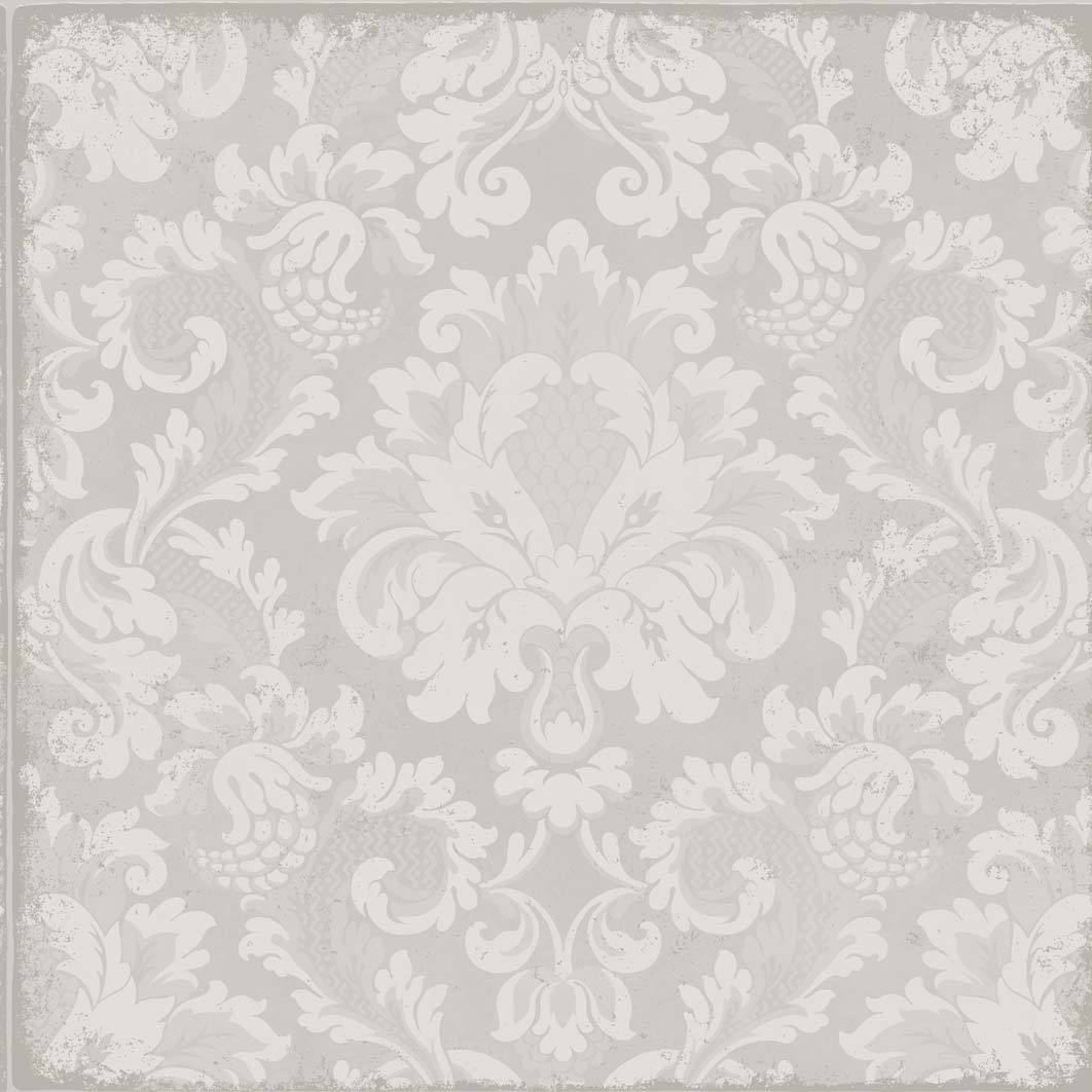 Antique Light Grey & White