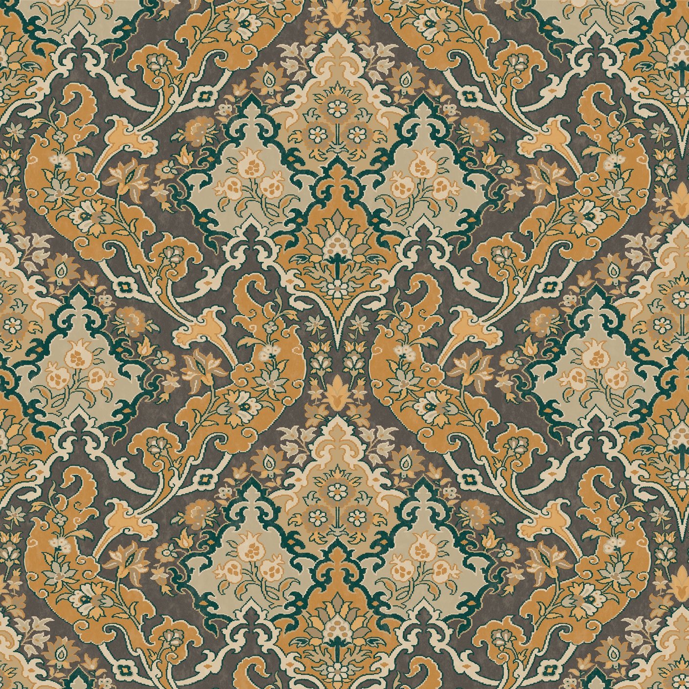 Brown & Forest Green