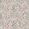 Dusty Pink/Pale Teal & Light Grey