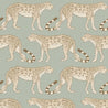 Beige on Green