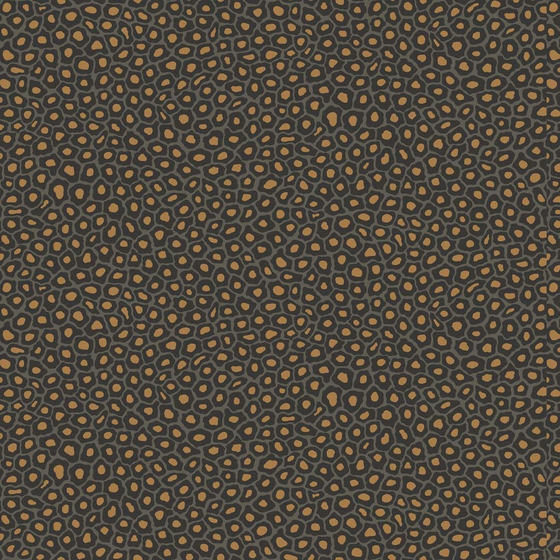 Gold Spots on Black