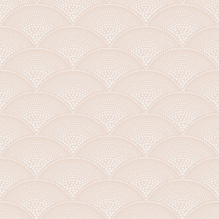 White on Blush Pink