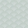 White on Seafoam Green