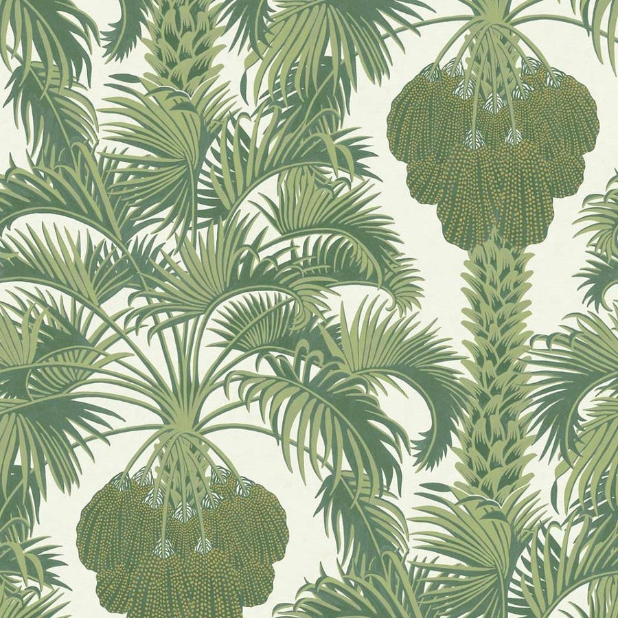 Green/Gold/Cream