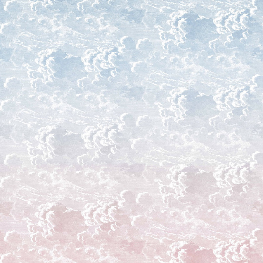 Sky Blue to Blush Ombre