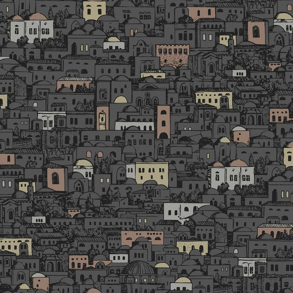 Black & Charcoal with Copper/Gold/Silver