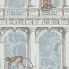 Grey/White/Warm Brown/Light Blue