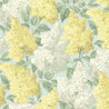 Shades of Yellow/Cream on Pale Blue