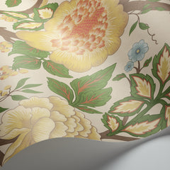 Rouge/Leaf Green on Parchment