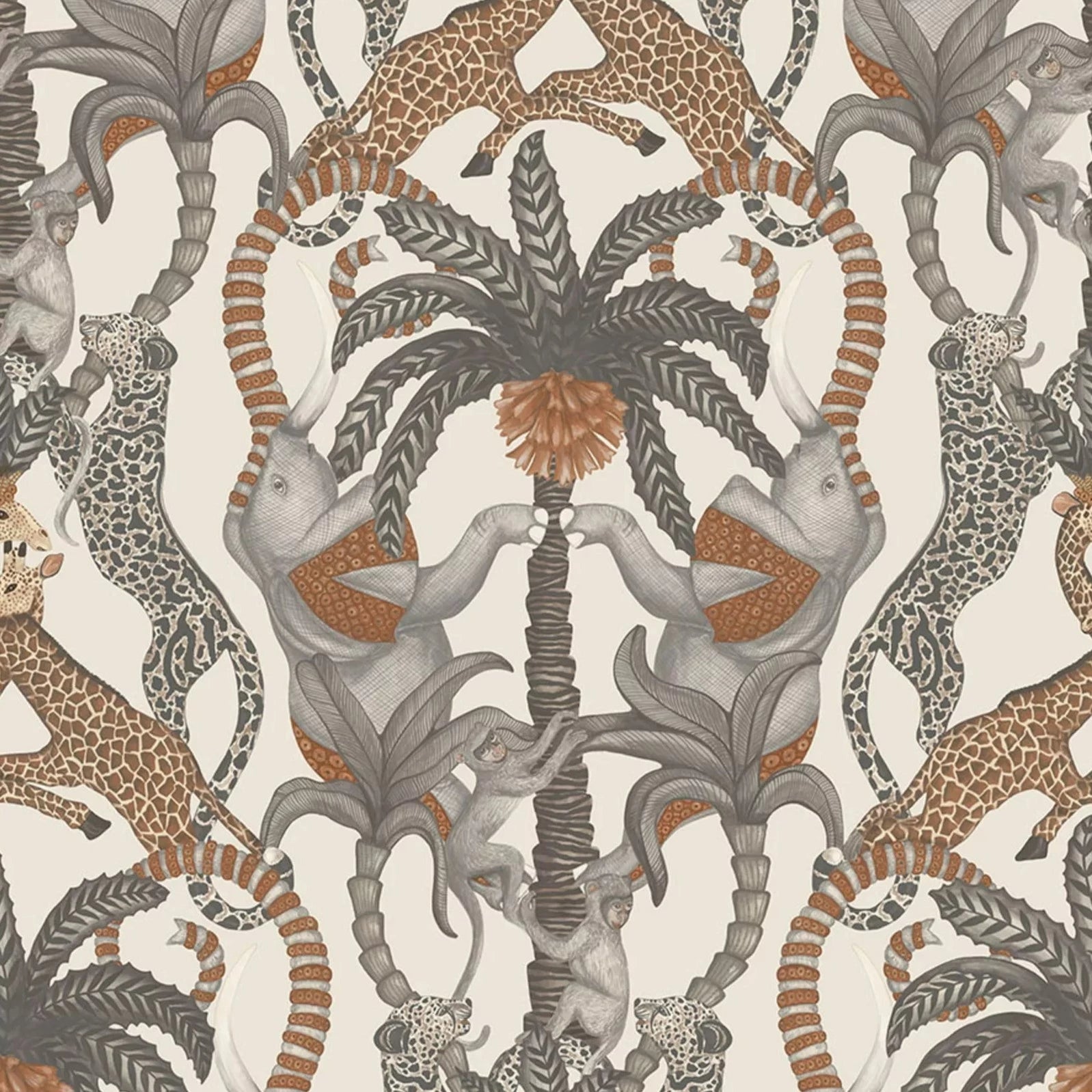 Ginger & Taupe On Parchment