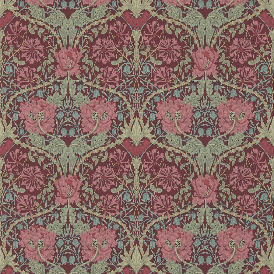 Burgundy/Sage