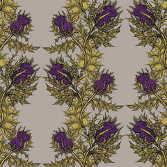Gold & Purple on Stone