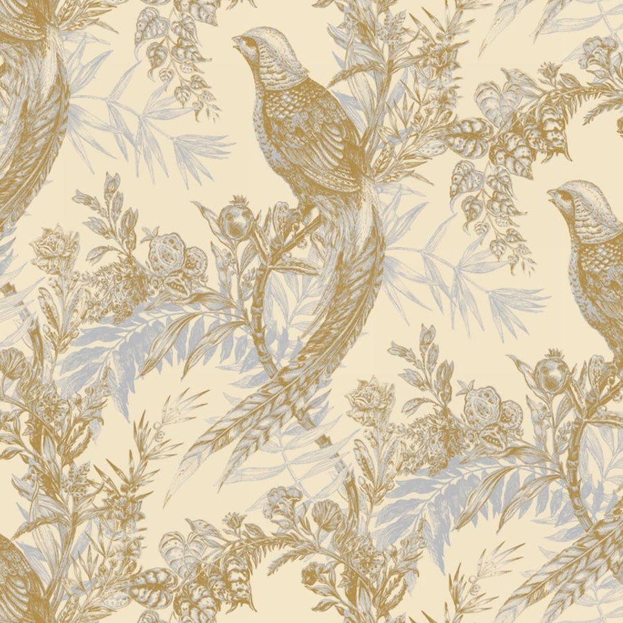 Grey & Ocher on Cream