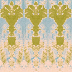 Shades of Sky Blue & Lime Green
