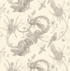 Grey on Ivory