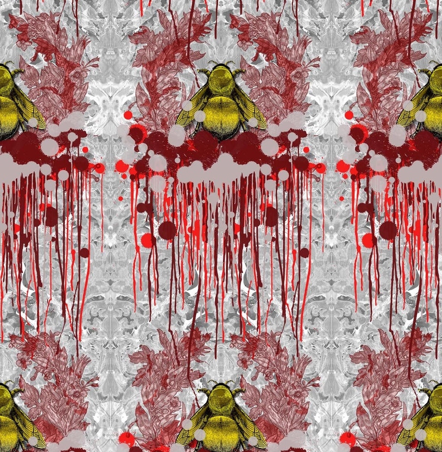 Golden Yellow/Red/Grey