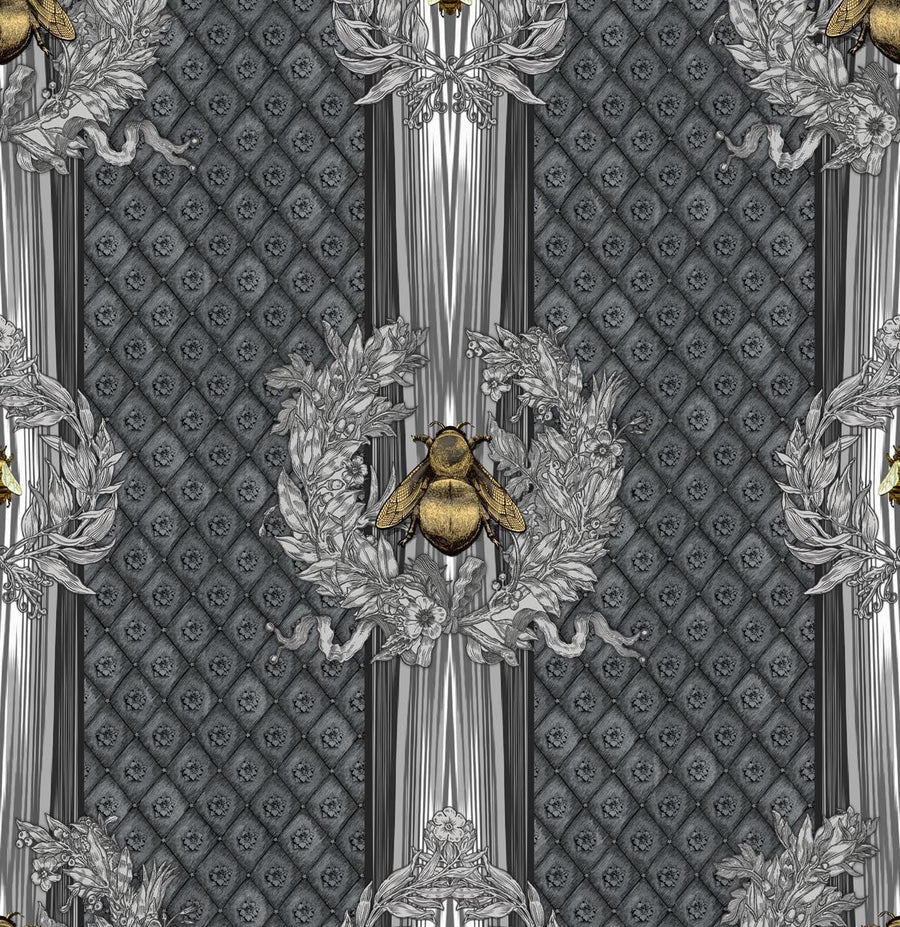 Gold/Silver & Charcoal