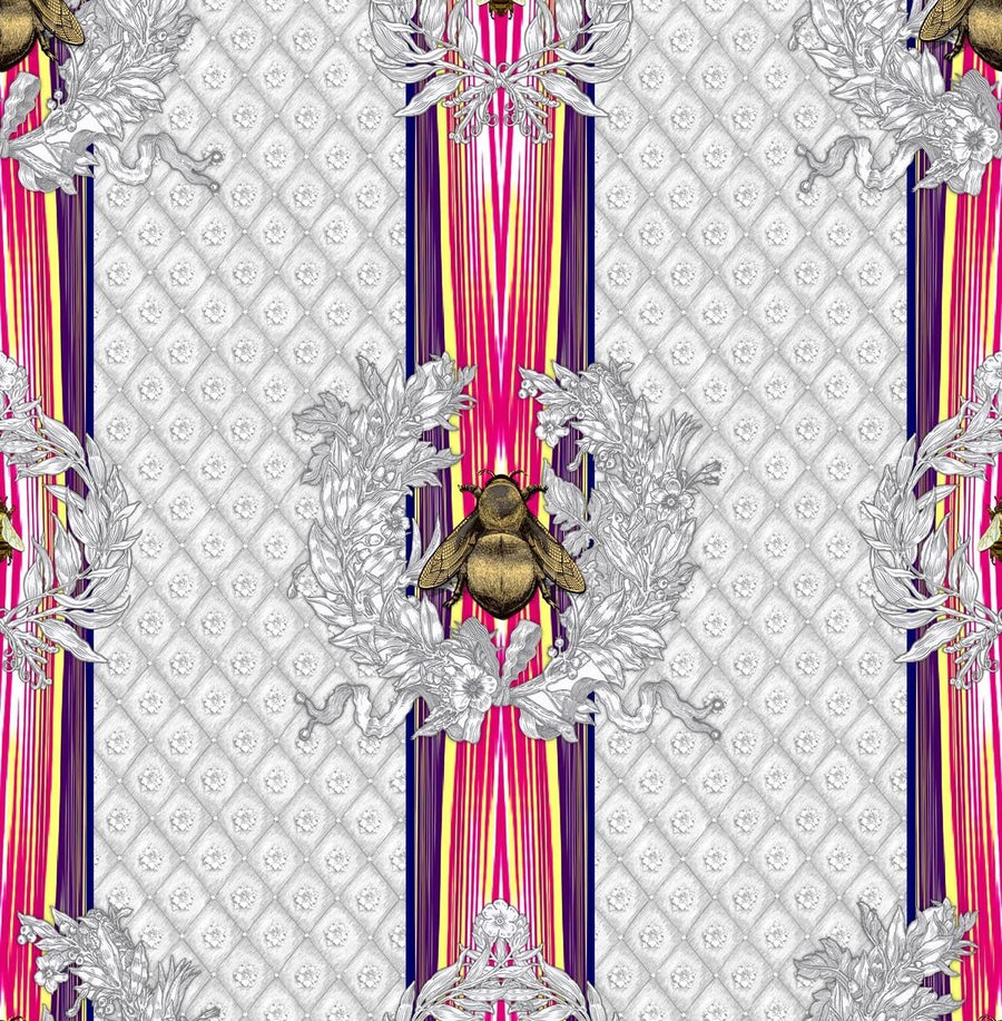 Pink/Purple & Silver