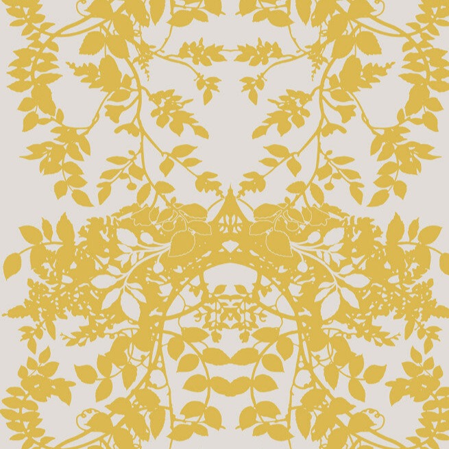 Yellow on Carrara White