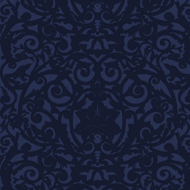 Blue on Navy
