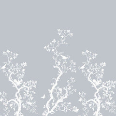White on Pale Blue