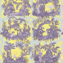 Chinoiserie Toile Wallpaper