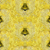 Gold Bees on Yellow