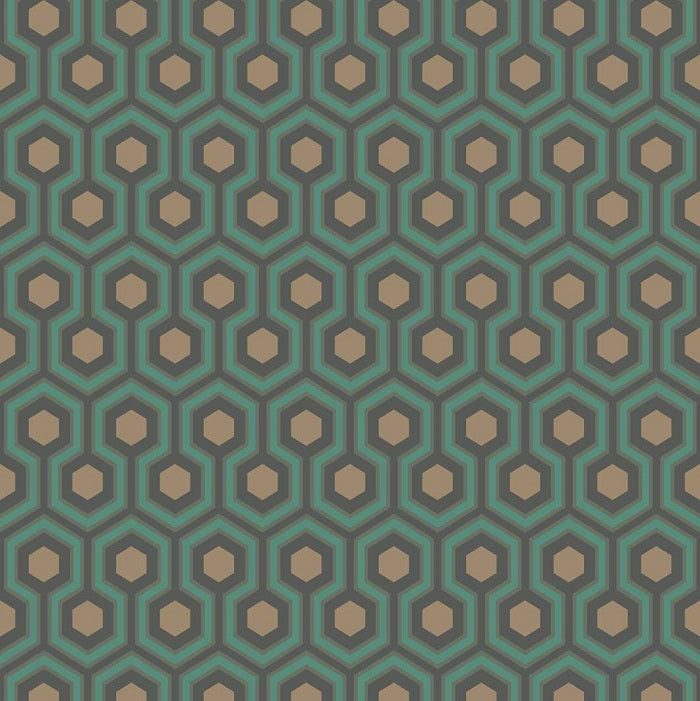 Teal/Gold