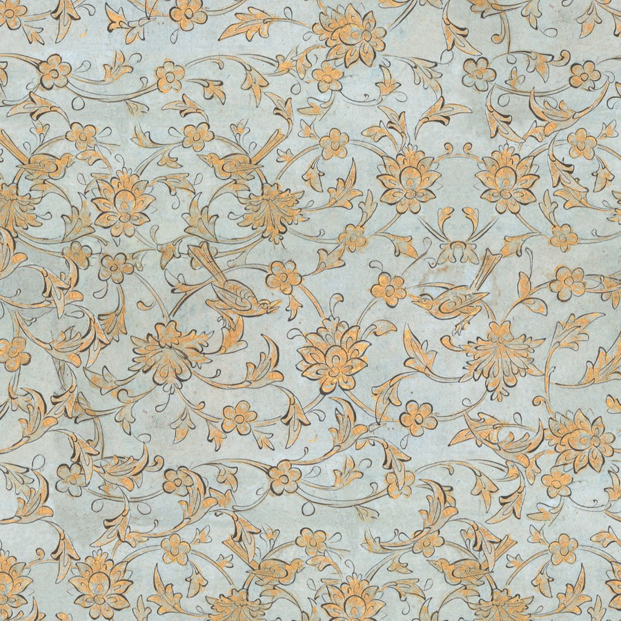 Pale Blue / Yellow