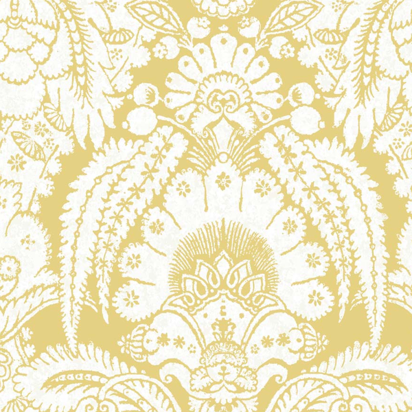 Ivory on French Yellow
